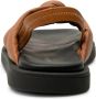 Shoe the Bear Krista Leren Slingback Sandaal Bruin Dames - Thumbnail 15