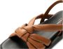 Shoe the Bear Krista Leren Slingback Sandaal Bruin Dames - Thumbnail 16