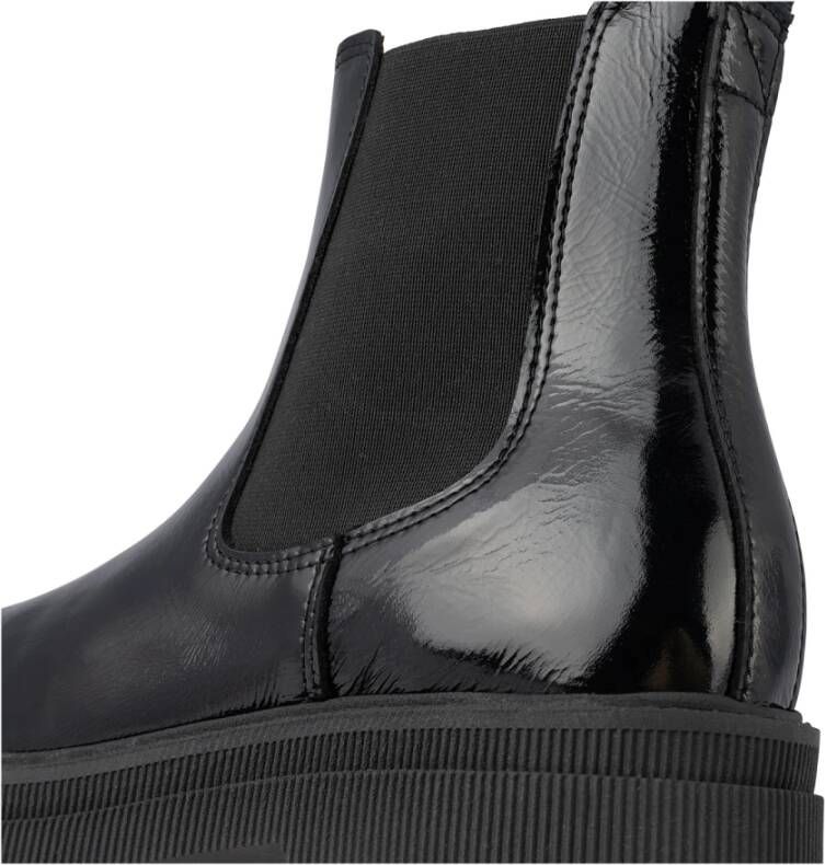 Shoe the Bear Lakleren Chelsea Laars Black Dames