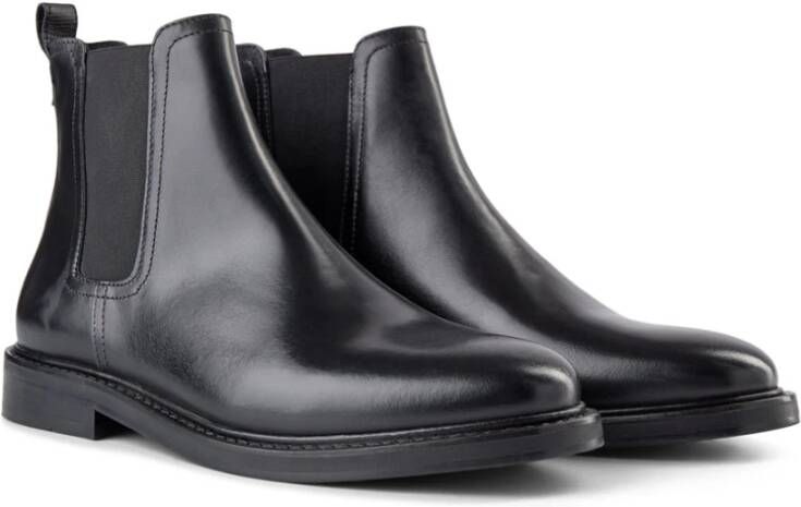 Shoe the Bear Leren Chelsea Boot Zwart Black Heren