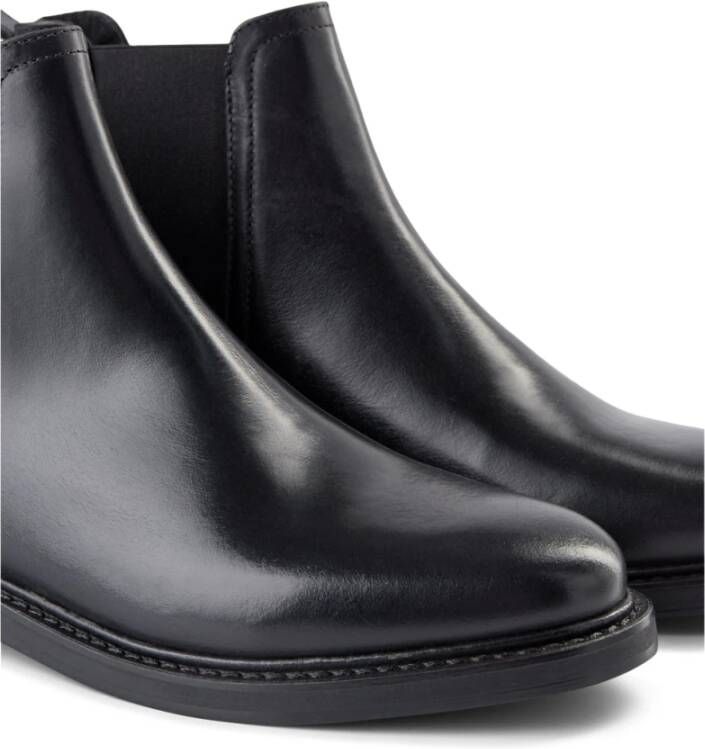 Shoe the Bear Leren Chelsea Boot Zwart Black Heren