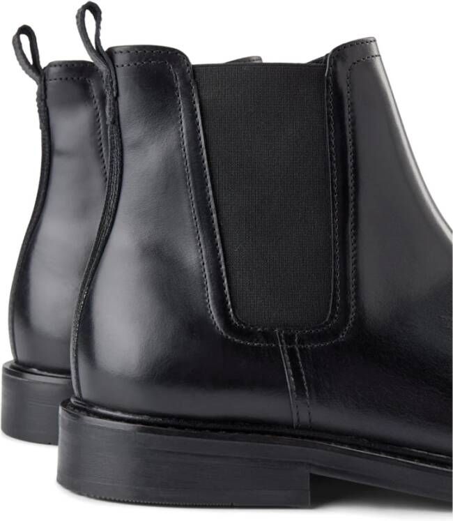 Shoe the Bear Leren Chelsea Boot Zwart Black Heren