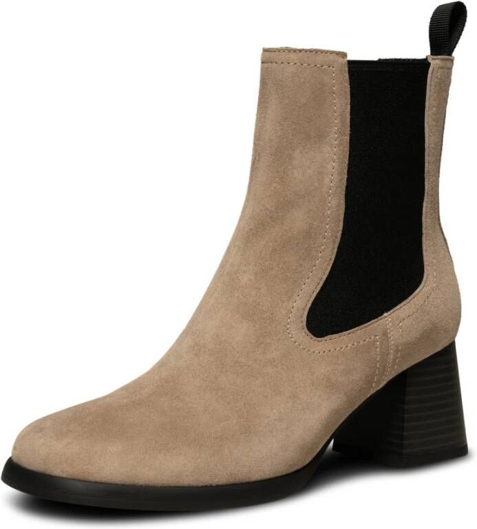 Shoe the Bear Lila Chelsea Suède Laars Taupe Beige Dames