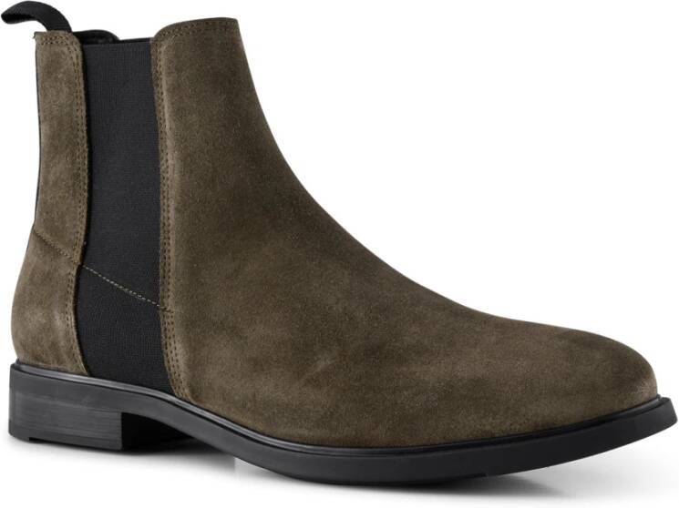 Shoe the Bear Linea chelsea boot suede Stone Gray Heren