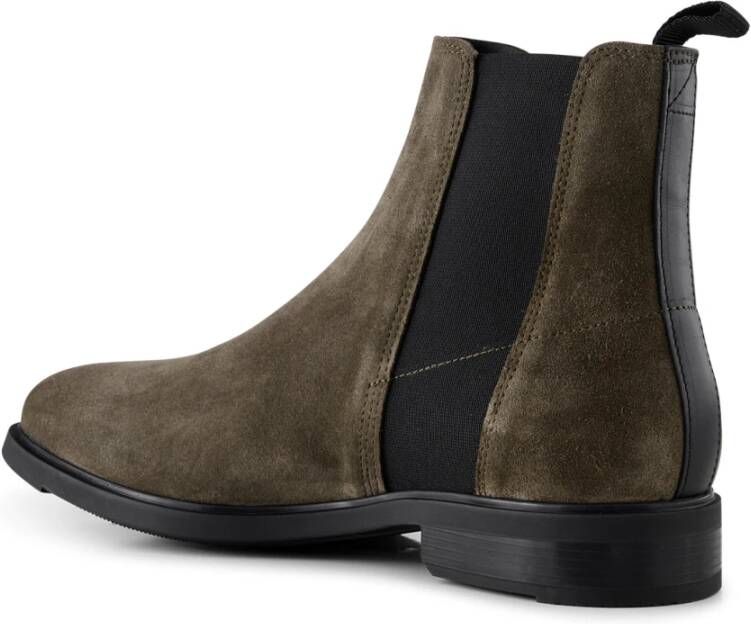 Shoe the Bear Linea chelsea boot suede Stone Gray Heren