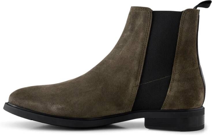 Shoe the Bear Linea chelsea boot suede Stone Gray Heren