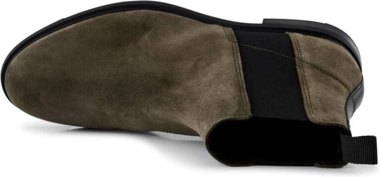 Shoe the Bear Linea chelsea boot suede Stone Gray Heren