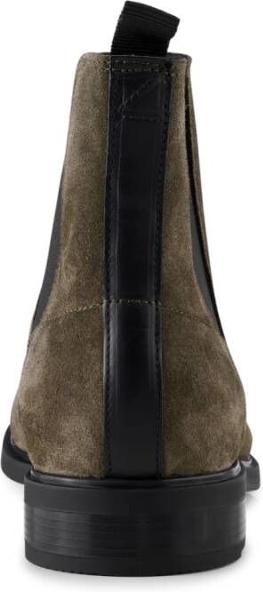 Shoe the Bear Linea chelsea boot suede Stone Gray Heren