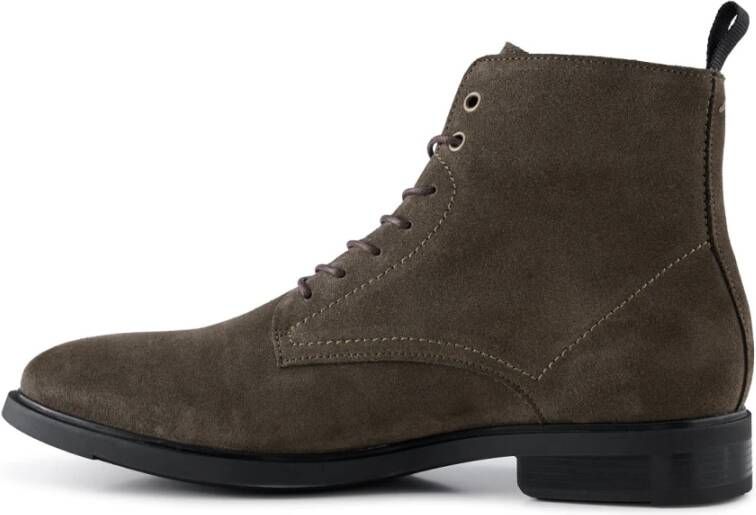 Shoe the Bear Linea laars suede Stone Gray Heren