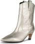 Shoe the Bear Metallic Western-geïnspireerde Puntige Neus Laarzen Gray Dames - Thumbnail 2