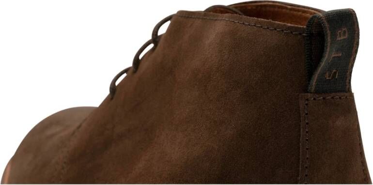 Shoe the Bear Moderne Kip Desert Boot Bruin Heren