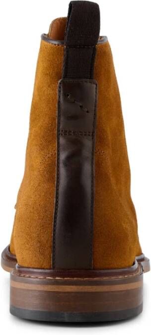 Shoe the Bear Ned Boot Gewaxt Suède TAN Brown Heren