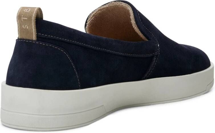 Shoe the Bear Noah instapper suède Navy Blue Heren