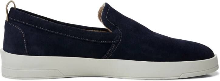 Shoe the Bear Noah instapper suède Navy Blue Heren