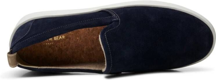 Shoe the Bear Noah instapper suède Navy Blue Heren