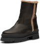 Shoe the Bear Olga laars leer warm Zwart Black Dames - Thumbnail 2