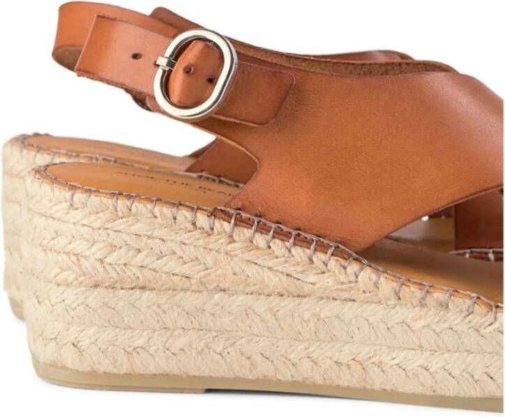 Shoe the Bear Orchid wedge leer TAN Beige Dames