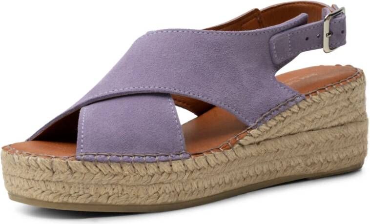 Shoe the Bear Orchid wedge suede Mauve Purple Dames