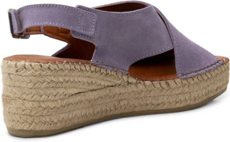 Shoe the Bear Orchid wedge suede Mauve Purple Dames