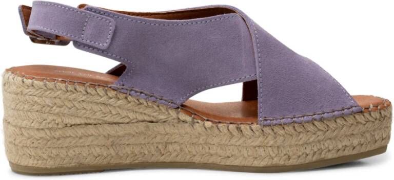 Shoe the Bear Orchid wedge suede Mauve Purple Dames