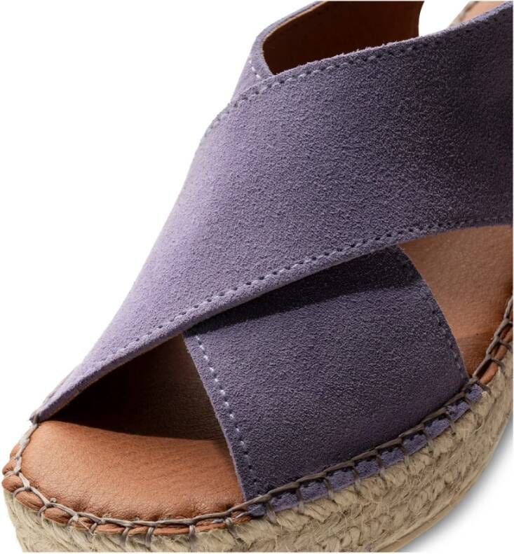 Shoe the Bear Orchid wedge suede Mauve Purple Dames