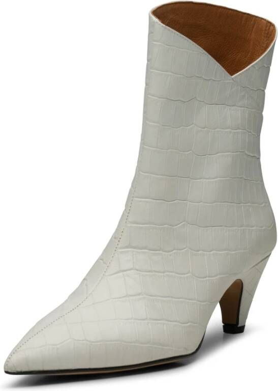 Shoe the Bear Paula Enkellaars Trendy Croc Details White Dames