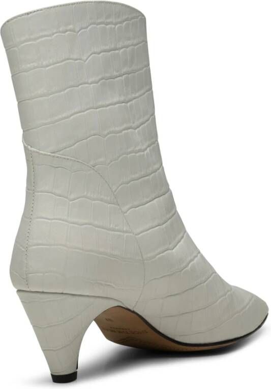 Shoe the Bear Paula Enkellaars Trendy Croc Details White Dames