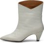 Shoe the Bear Paula Enkellaars Trendy Croc Details White Dames - Thumbnail 18