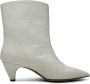 Shoe the Bear Paula Enkellaars Trendy Croc Details White Dames - Thumbnail 5