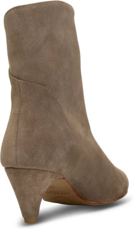 Shoe the Bear Paula laars suede Taupe Beige Dames