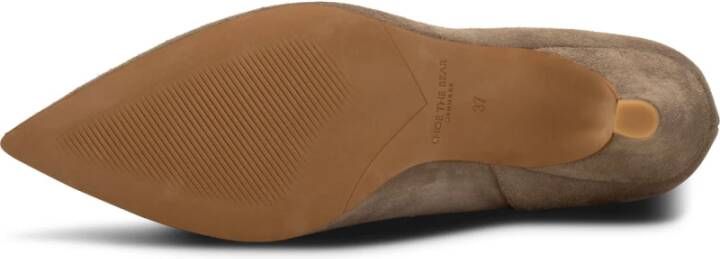 Shoe the Bear Paula laars suede Taupe Beige Dames