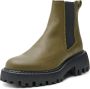 Shoe the Bear Lichtgewicht Chunky Sole Chelsea Boot Green Dames - Thumbnail 4