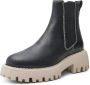 Shoe the Bear Posey chelsea boot leer Zwart Contrast Black Dames - Thumbnail 3