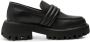 Shoe the Bear Lichtgewicht Chunky Loafer Zwart Black Dames - Thumbnail 5