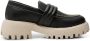 Shoe the Bear Chunky Leren Loafer Zwart Contrast Black Dames - Thumbnail 5