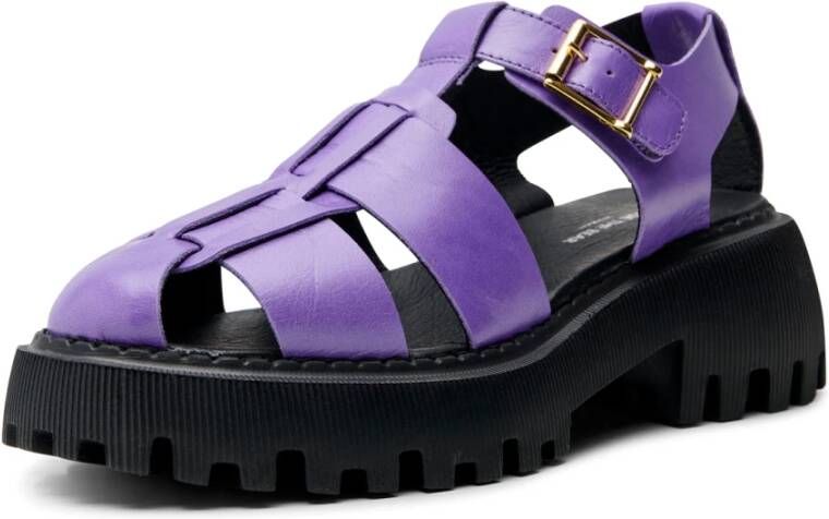 Shoe the Bear Posey sandaal glanzend leer Violet Purple Dames