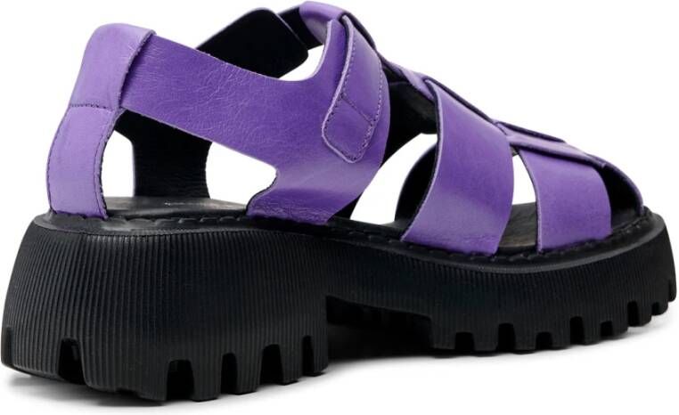 Shoe the Bear Posey sandaal glanzend leer Violet Purple Dames