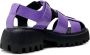 Shoe the Bear Posey Glanzende Leren Sandaal Violet Purple Dames - Thumbnail 11