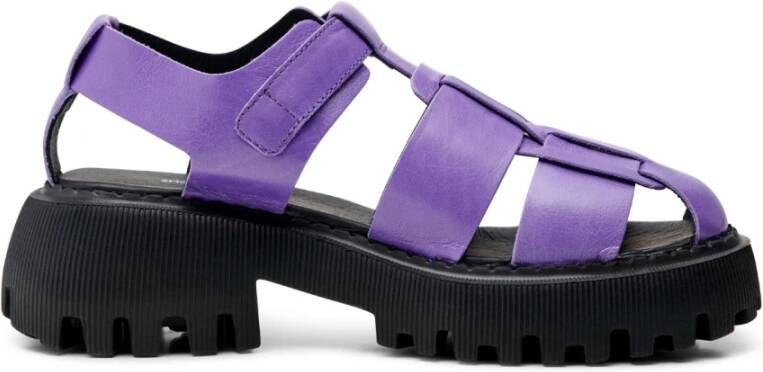 Shoe the Bear Posey sandaal glanzend leer Violet Purple Dames