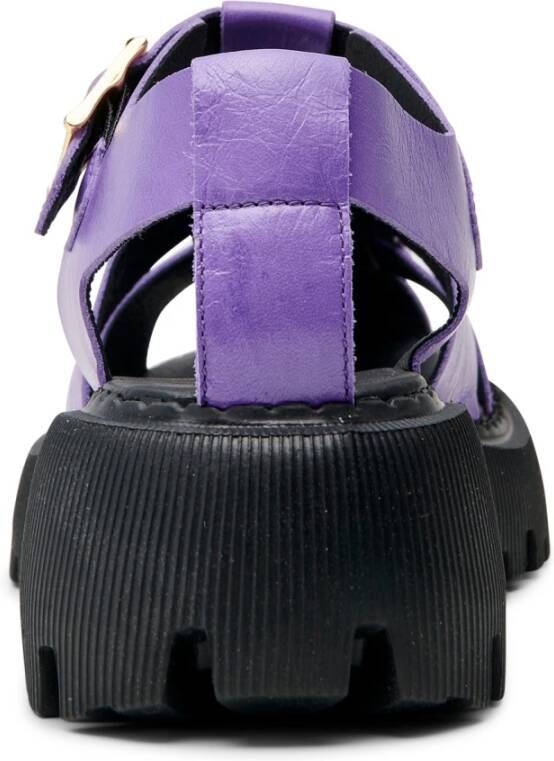 Shoe the Bear Posey sandaal glanzend leer Violet Purple Dames