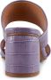 Shoe the Bear Runa muilezel leer Lavendel Croco Purple Dames - Thumbnail 9