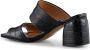 Shoe the Bear Runa mule leer Zwart Croco Black Dames - Thumbnail 6