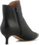 Shoe the Bear Elegante Leren Enkellaars met Ritssluiting Zwart Dames - Thumbnail 3