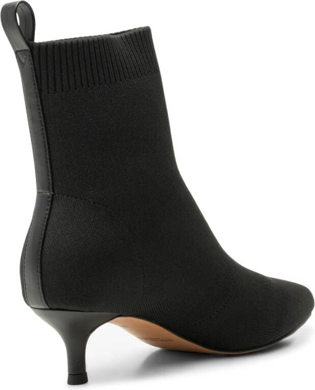 Shoe the Bear Stretch Textiel Bootie Zwart Dames