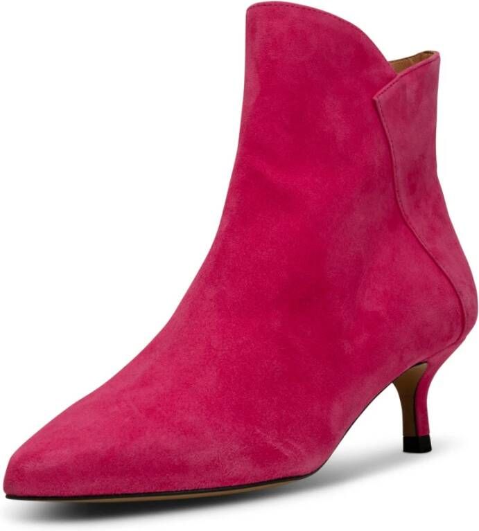 Shoe the Bear Saga laars suede Fuchsia Pink Dames