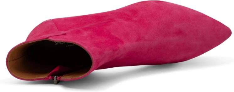 Shoe the Bear Saga laars suede Fuchsia Pink Dames