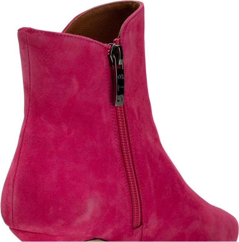 Shoe the Bear Saga laars suede Fuchsia Pink Dames