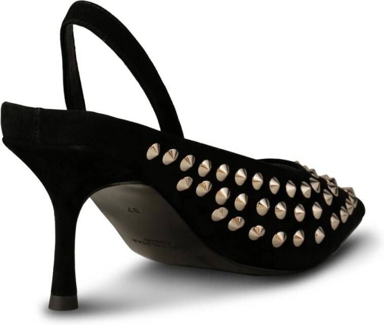 Shoe the Bear Sophie Stud Zwarte Hak Black Dames