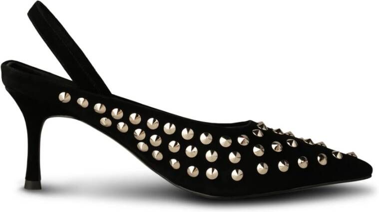 Shoe the Bear Sophie Stud Zwarte Hak Black Dames