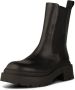 Shoe the Bear Stevige Chelsea Boot van Glad Leer Black Dames - Thumbnail 2